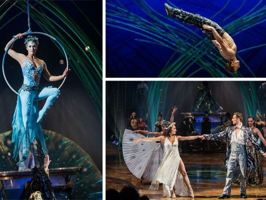 "Amaluna" begeisterte das Publikum bei der Premiere in Wien