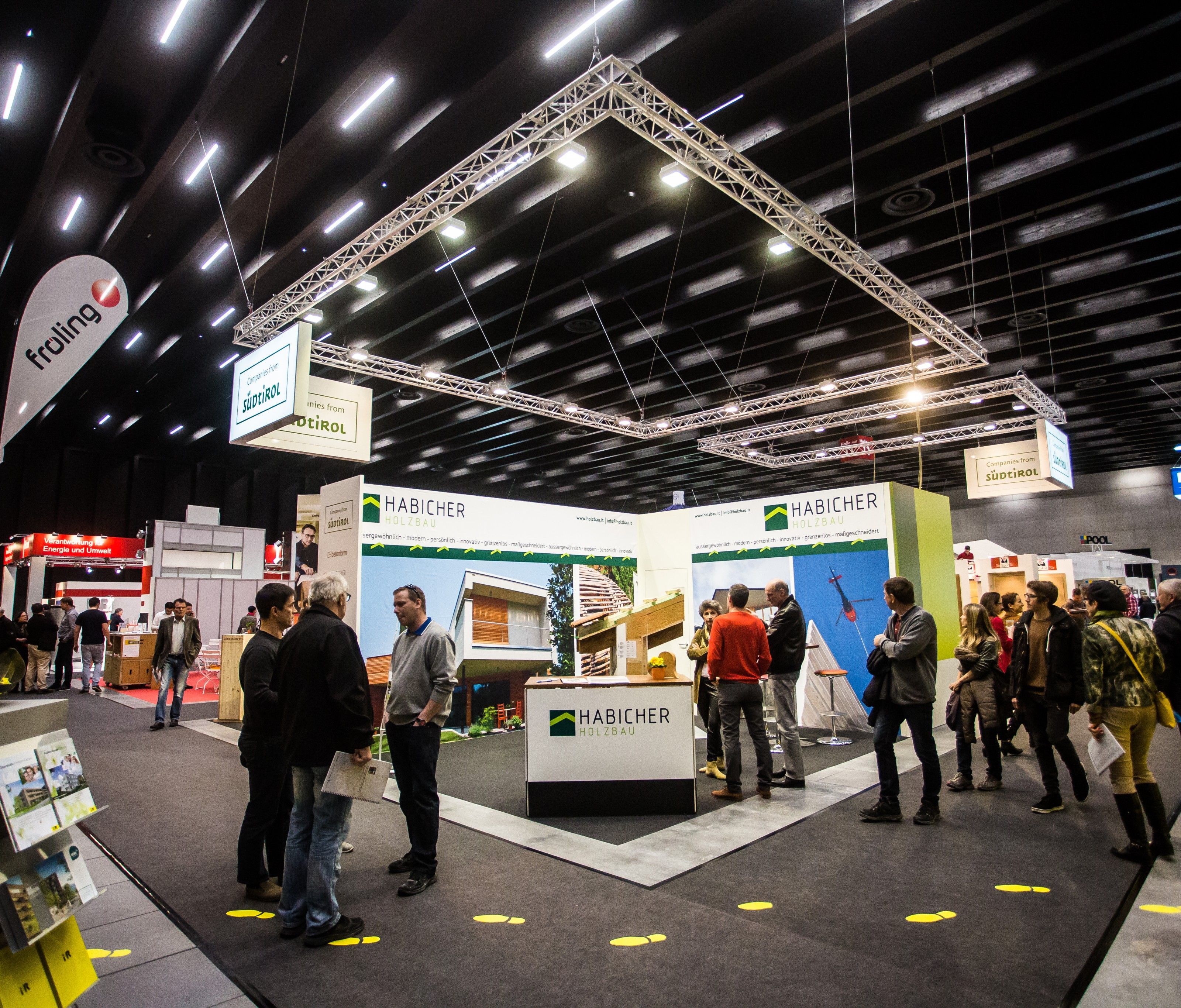 70 Prozent der Besucherinnen und Besucher planen in Zukunft ein konkretes Bauprojekt. 70 Prozent der Besucherinnen und Besucher planen in Zukunft ein konkretes Bauprojekt.