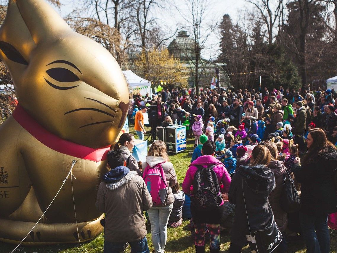 Jedes Jahr ein Highlight - das Goldhasenfest in Schönbrunn.