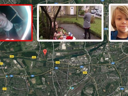 Große Trauer nach der Bluttat in Herne. Große Trauer nach der Bluttat in Herne.