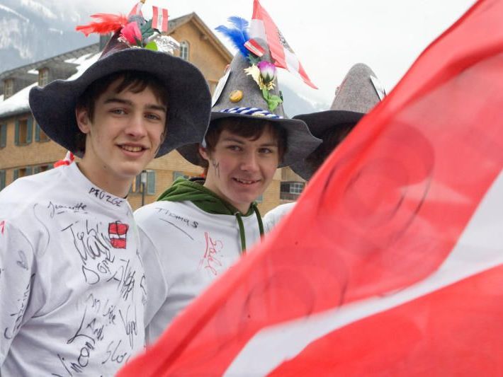 Das bunte Treiben der Gemusterten ist schon seit jeher Tradition im Bregenzerwald Das bunte Treiben der Gemusterten ist schon seit jeher Tradition im Bregenzerwald