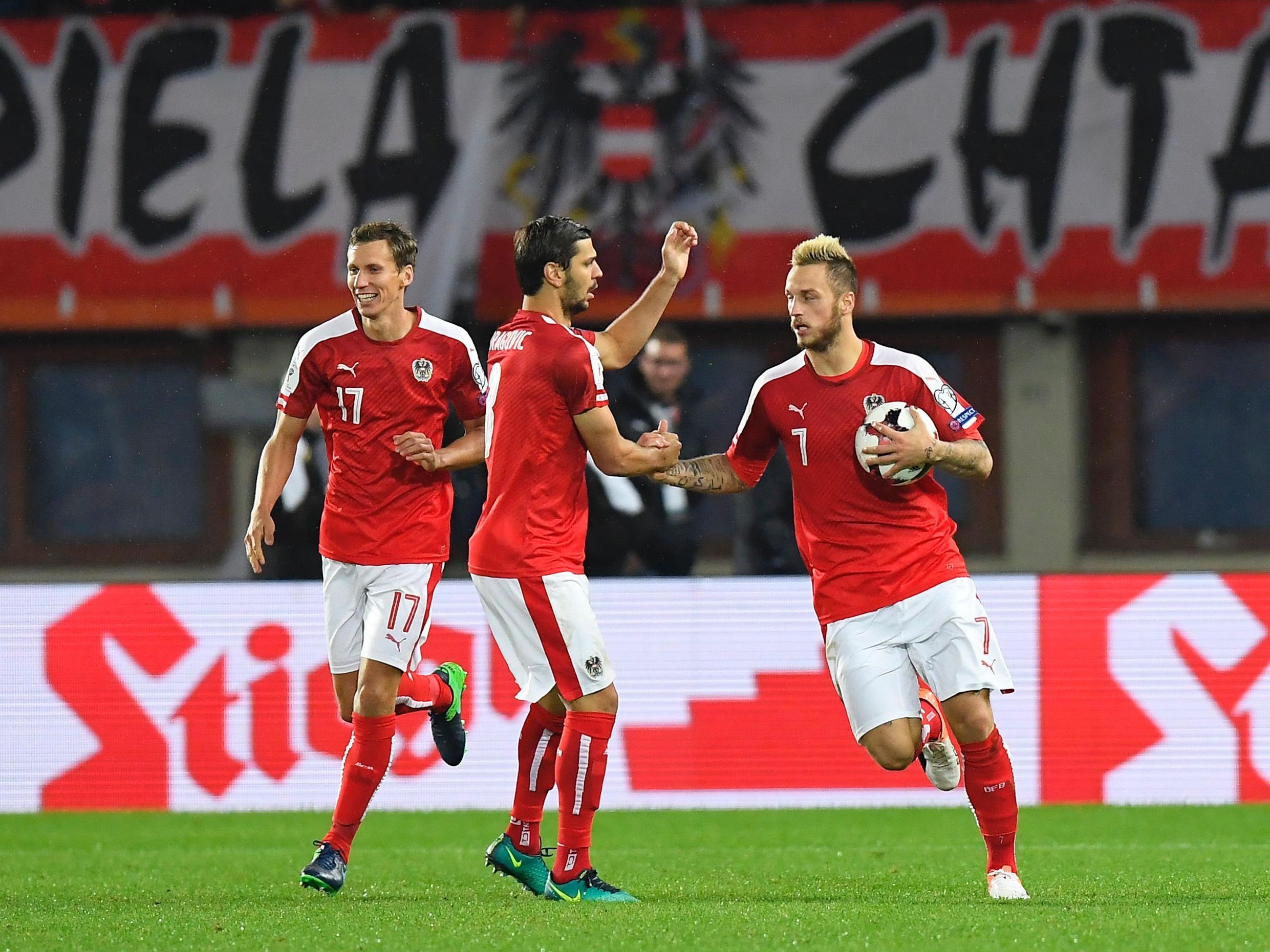 Österreich spielt am Freitag in Wien gegen Moldawien.
