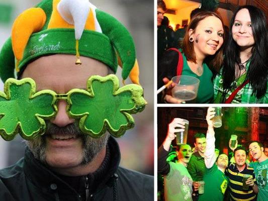 Beim St Patrick's Day in Wien wird auf irische Art abgefeiert