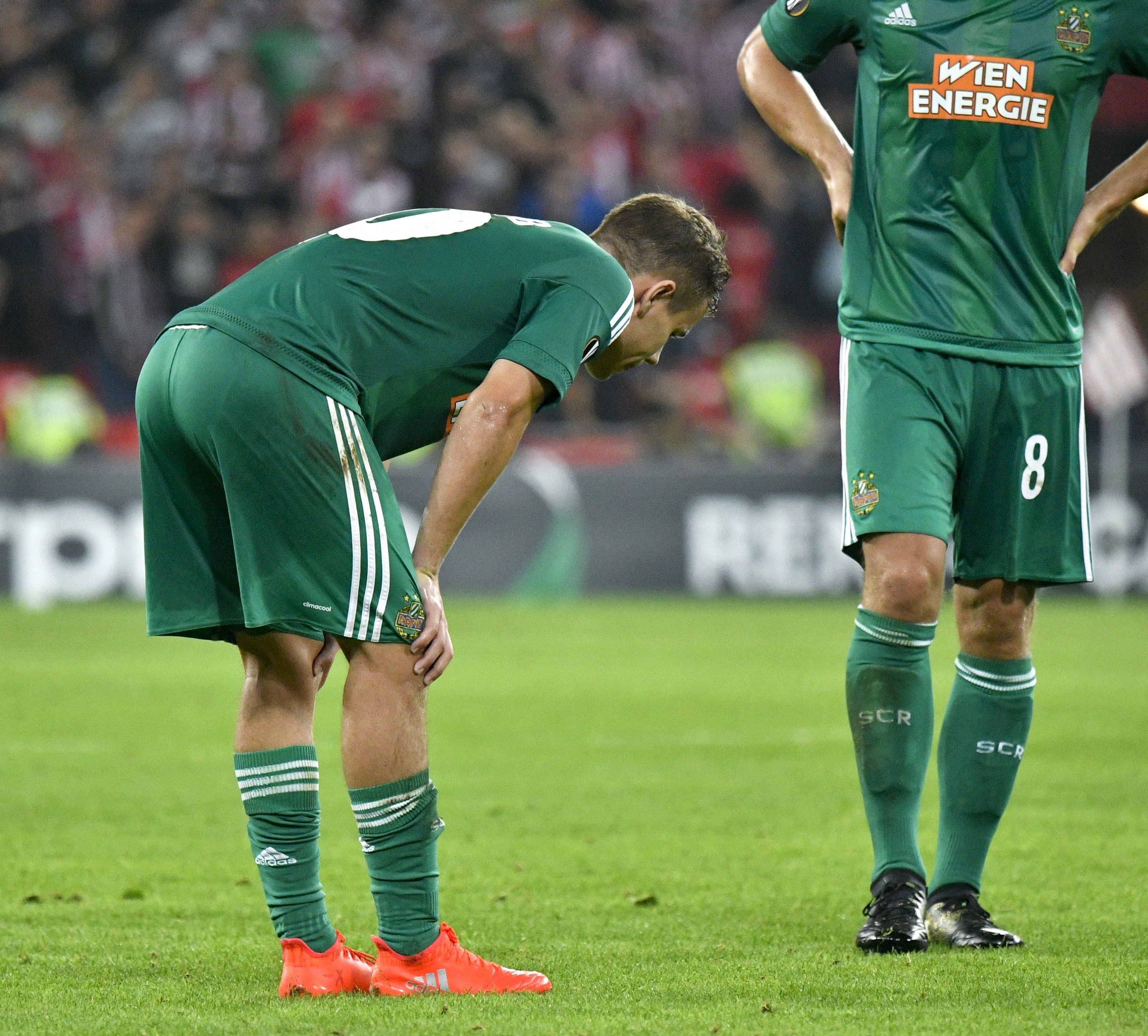 Rapid spielte gegen Salzburg gut, ging aber trotzdem als Verlierer vom Platz Rapid spielte gegen Salzburg gut, ging aber trotzdem als Verlierer vom Platz