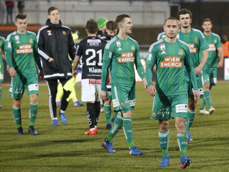 Rapid trifft am Sonntag auf RB Salzburg. Rapid trifft am Sonntag auf RB Salzburg.