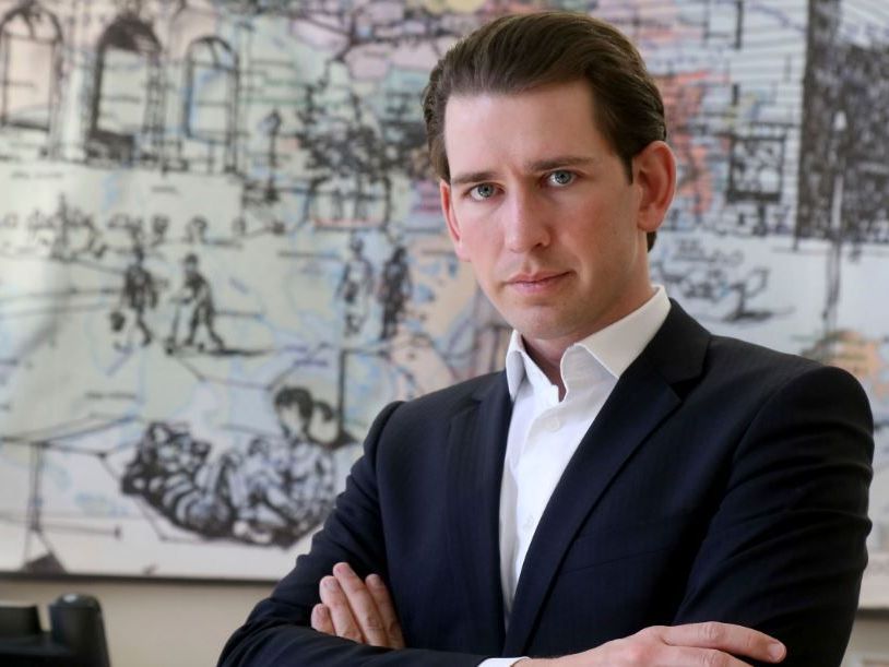 Der österreichische Außenminister Sebastian Kurz. Der österreichische Außenminister Sebastian Kurz.