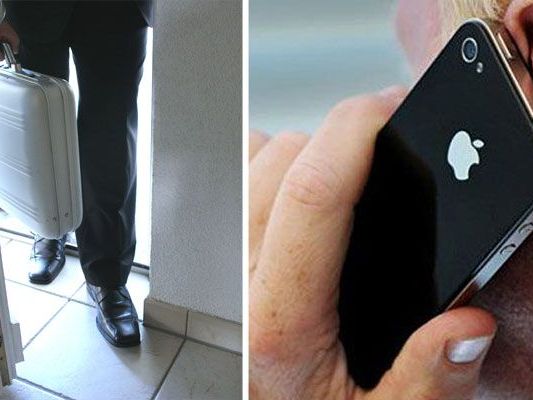 An der Haustüre oder am Telefon können Sie es mit Trickdieben zu tun bekommen An der Haustüre oder am Telefon können Sie es mit Trickdieben zu tun bekommen