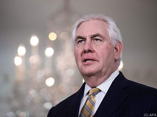 US-Außenminister Rex Tillerson kommt nach Lucca US-Außenminister Rex Tillerson kommt nach Lucca