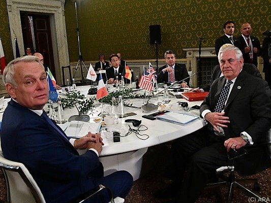 G-7-Außenminister trafen einander im italienischen Lucca G-7-Außenminister trafen einander im italienischen Lucca