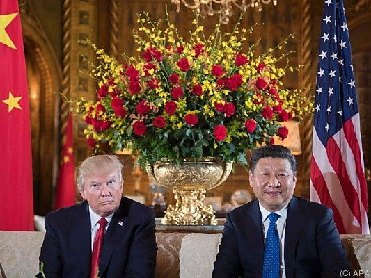 US-Präsident lobt die Hilfe des chinesischen Präsidenten Xi Jinping US-Präsident lobt die Hilfe des chinesischen Präsidenten Xi Jinping
