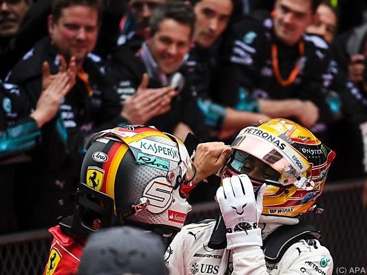 Vettel und Hamilton respektieren einander enorm Vettel und Hamilton respektieren einander enorm