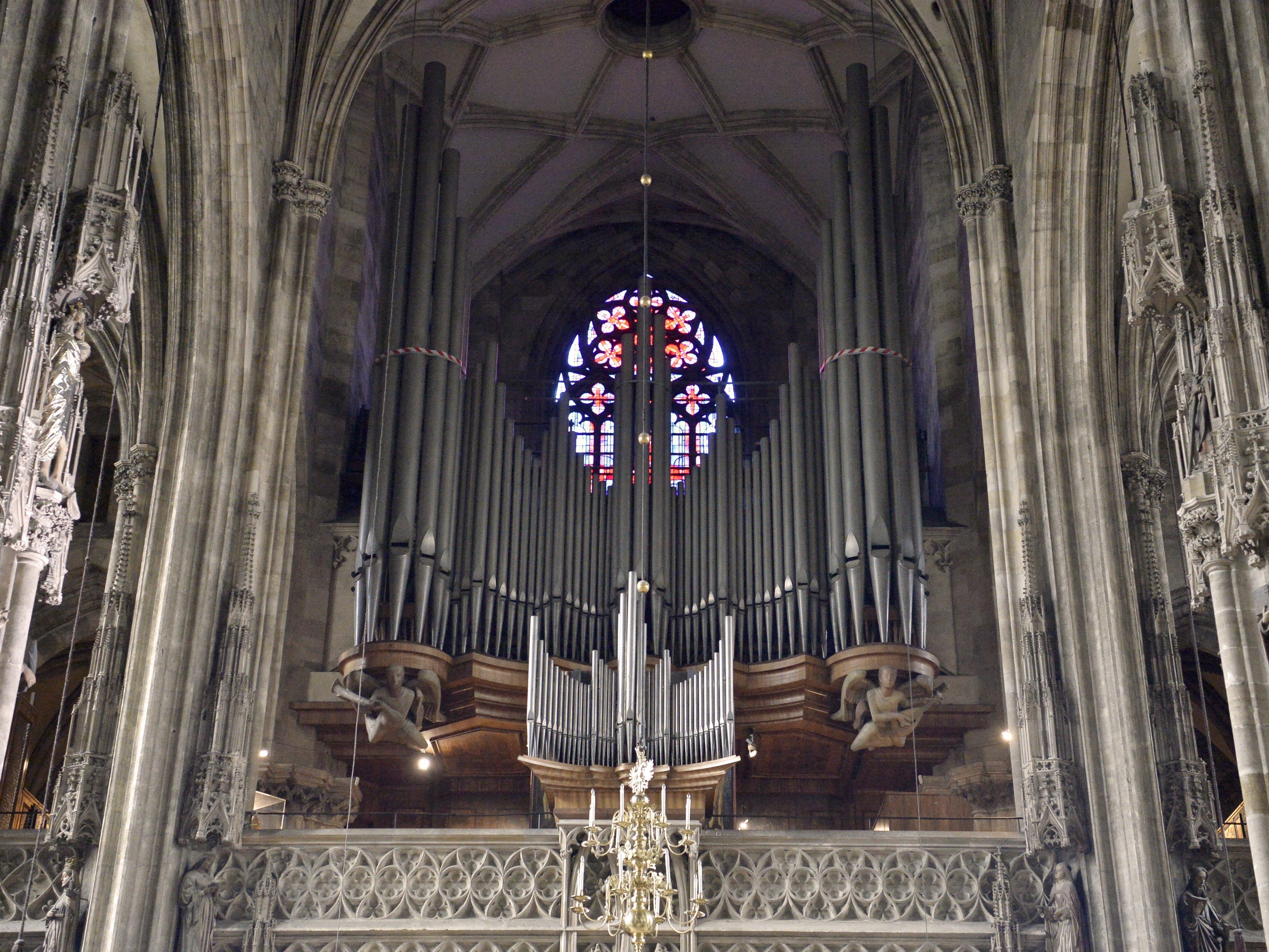 Die Orgel im Stephansdom wird renoviert