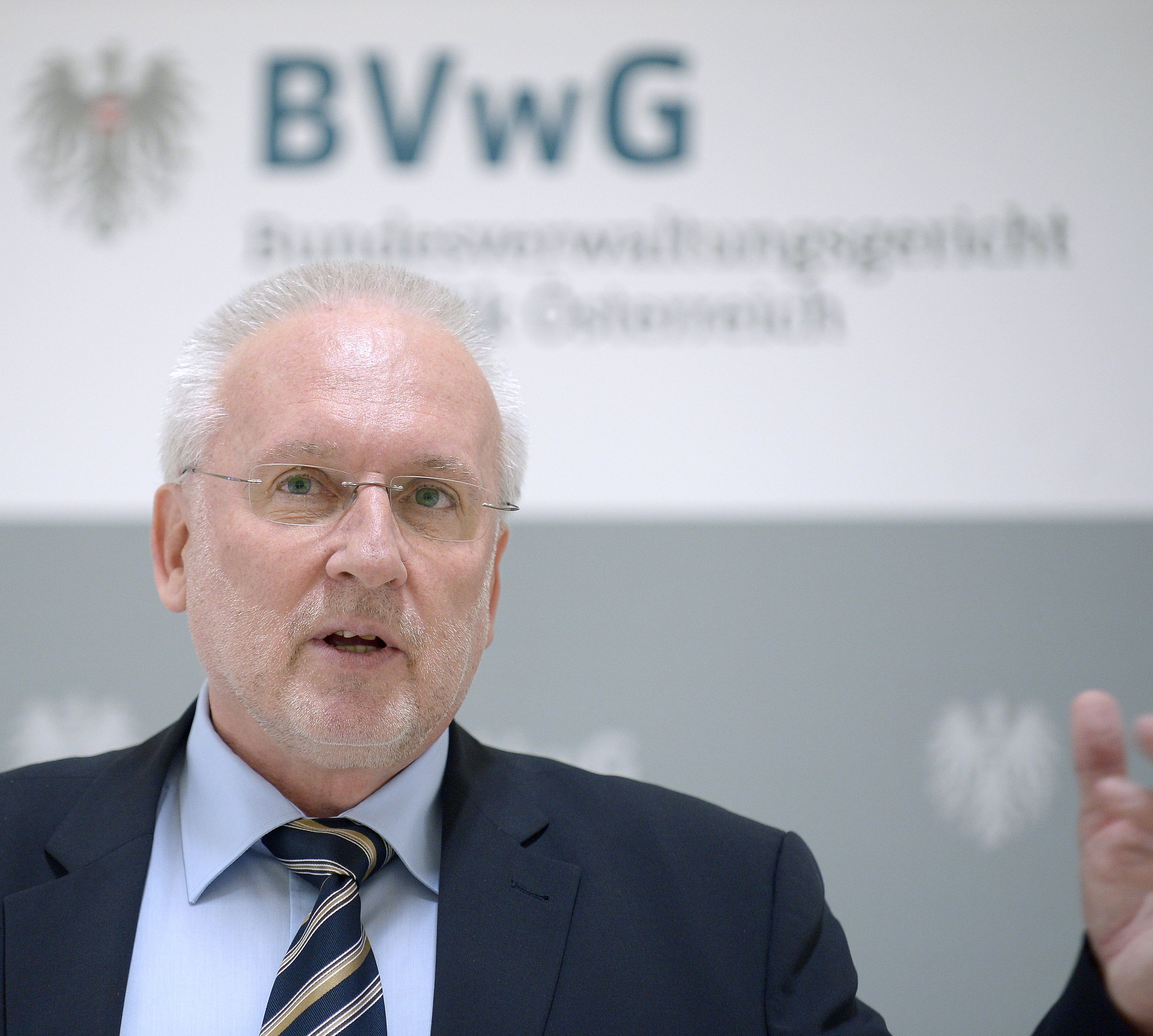 Der Präsident des Bundesverwaltungsgerichts (BVwG) verteidigt das Urteil. Der Präsident des Bundesverwaltungsgerichts (BVwG) verteidigt das Urteil.