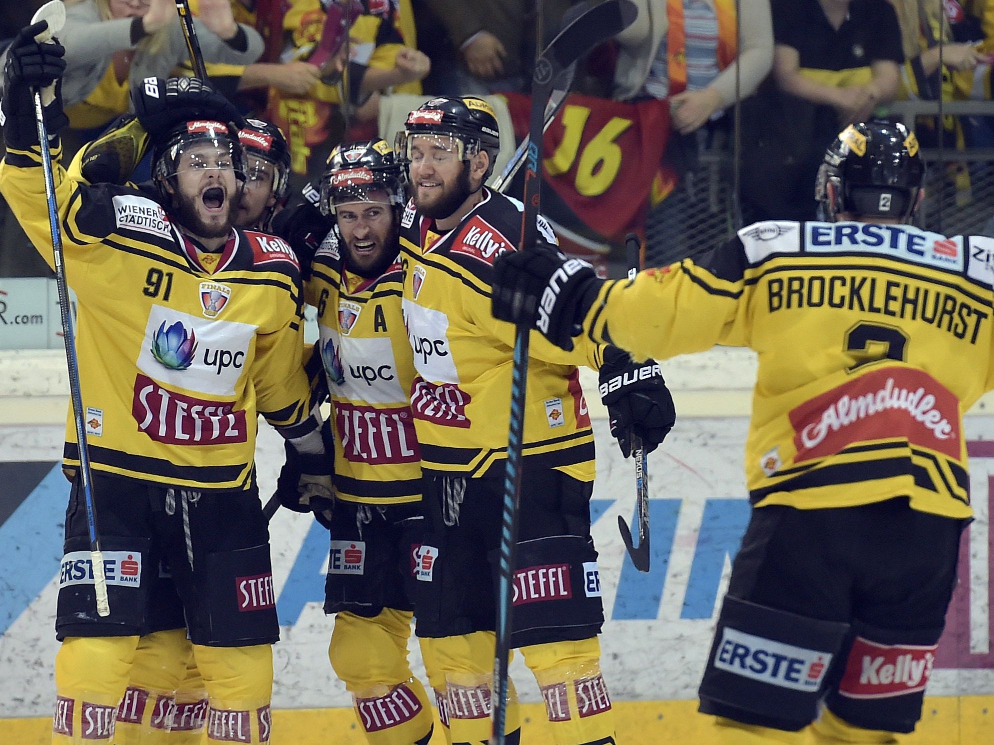 Die Vienna Capitals konnten den dritten Sieg in der Finalserie einfahren.