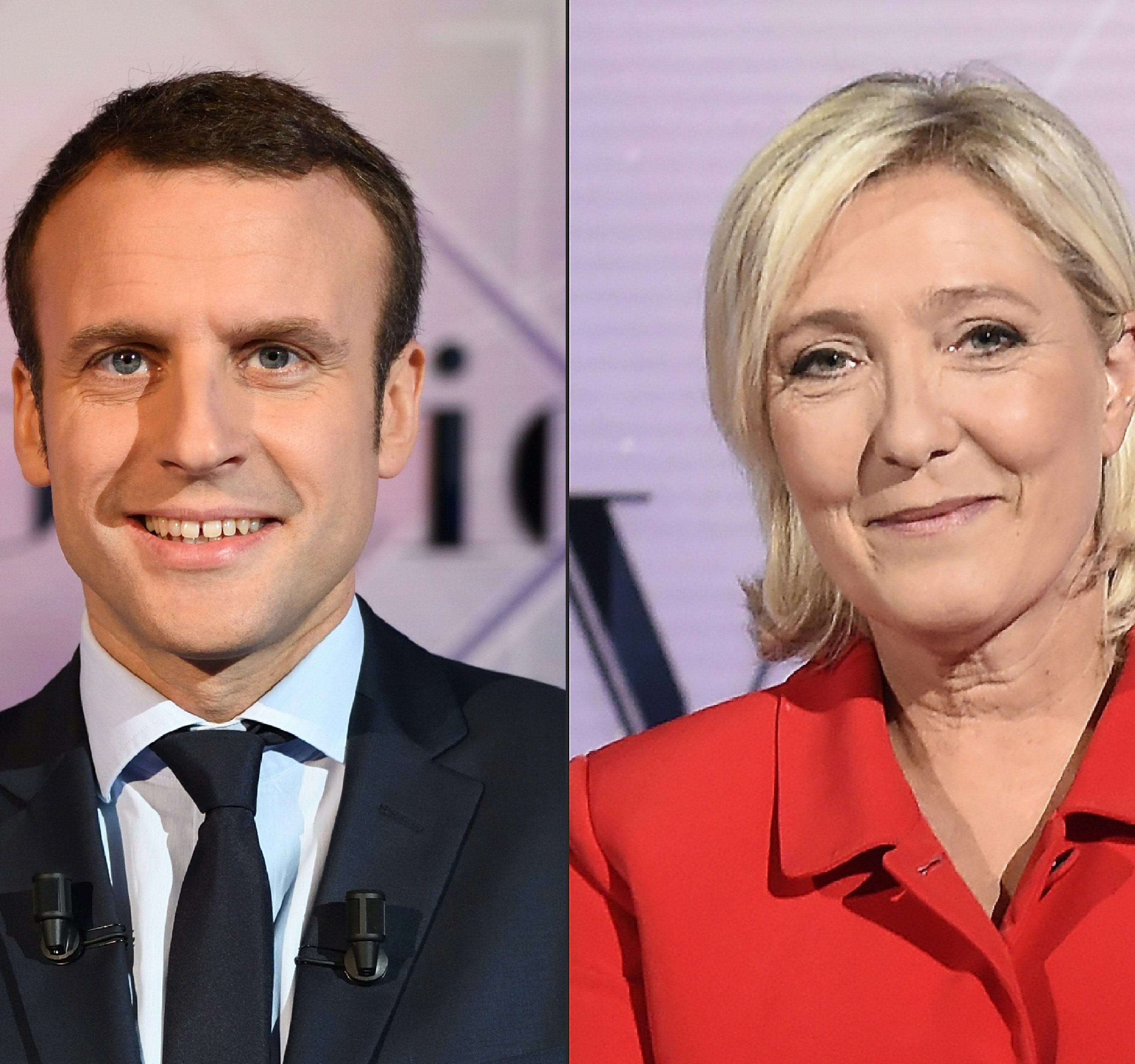 Le Pen holt auf. Le Pen holt auf.
