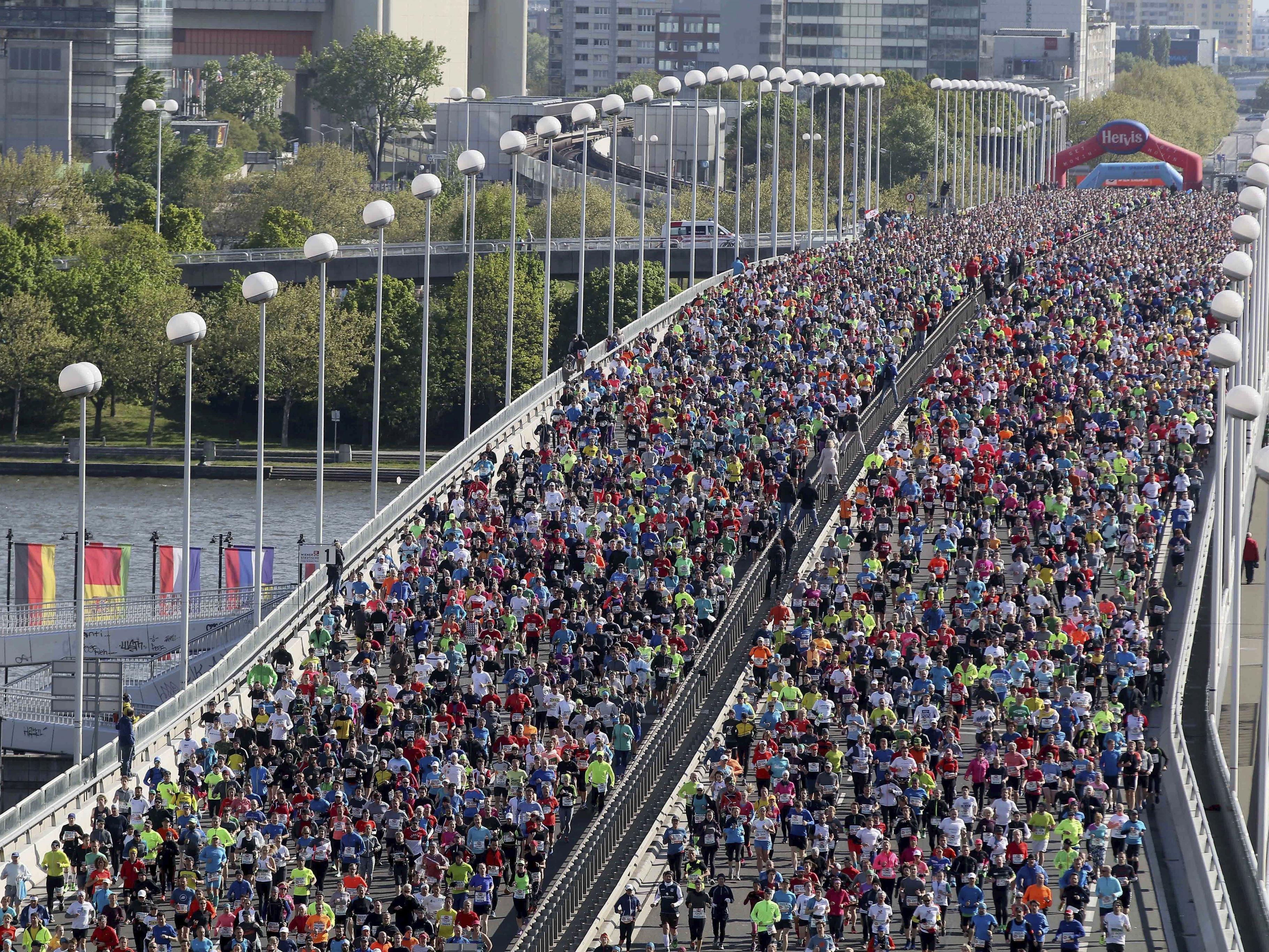 Die Vienna City Marathon war eine Veranstaltung der Rekorde.