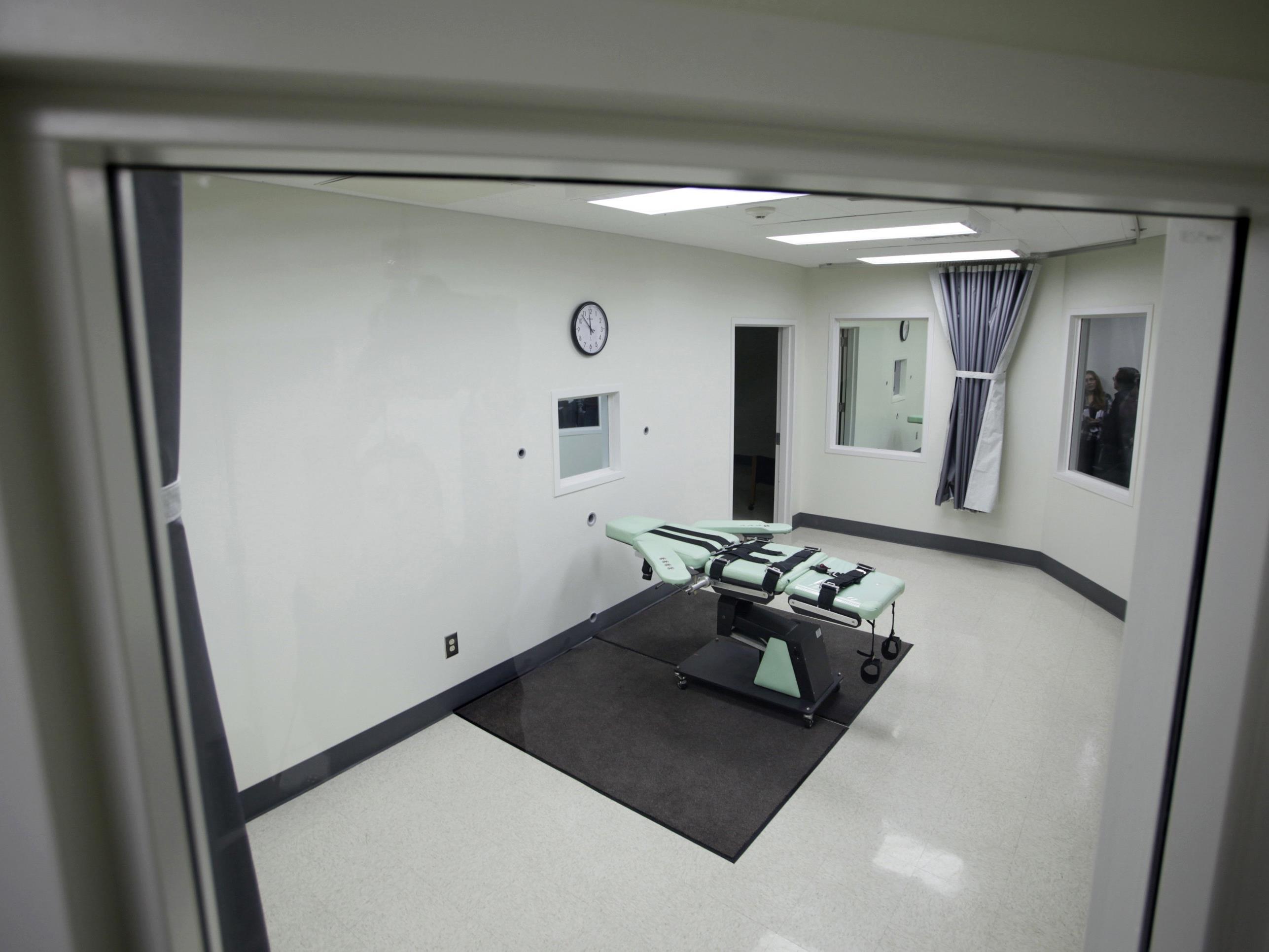 Todeszelle im San Quentin State Prison, Kalifornien