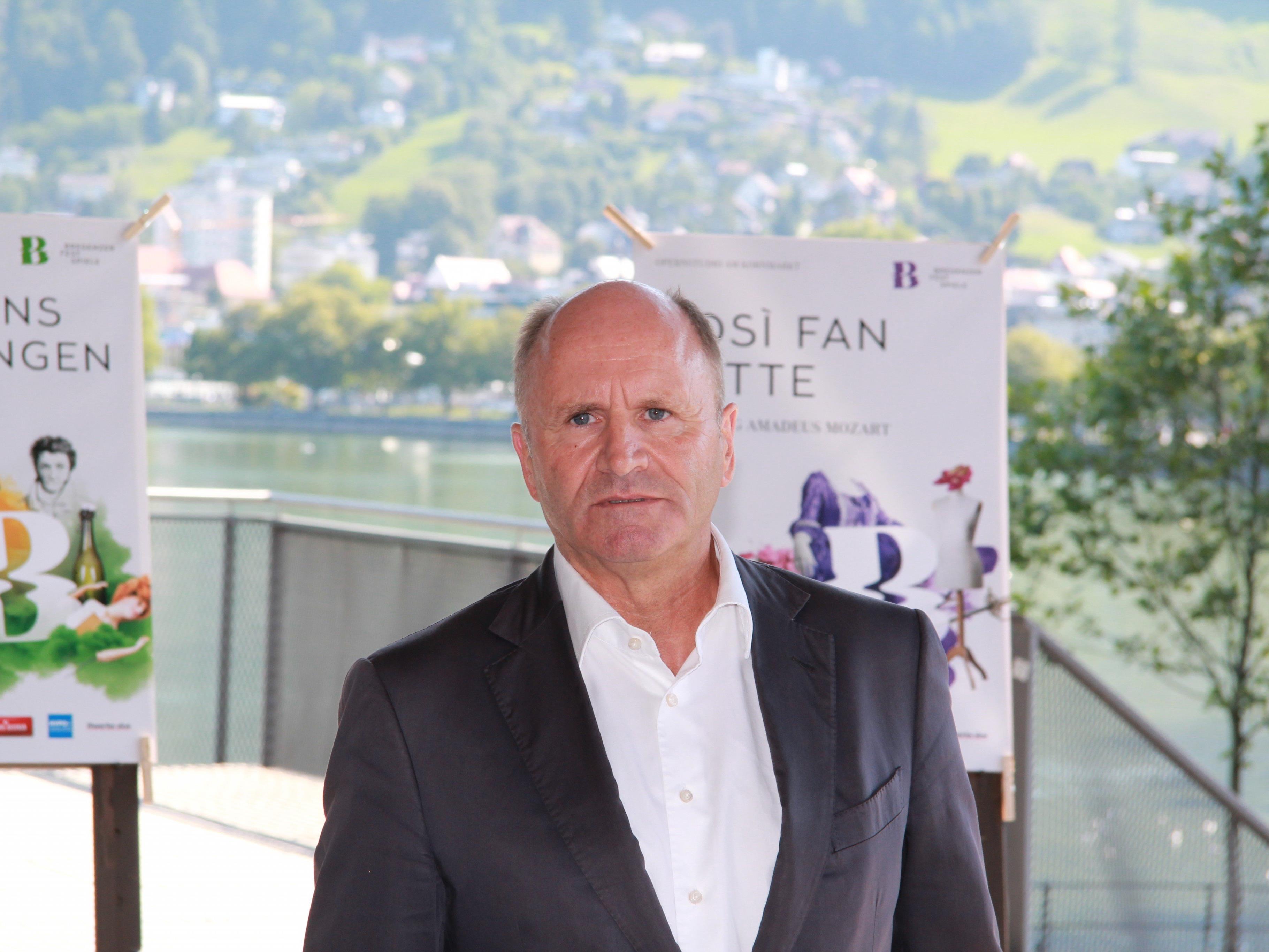 Hans-Peter Metzler bleibt auch weiterhin Festpiel-Präsident.