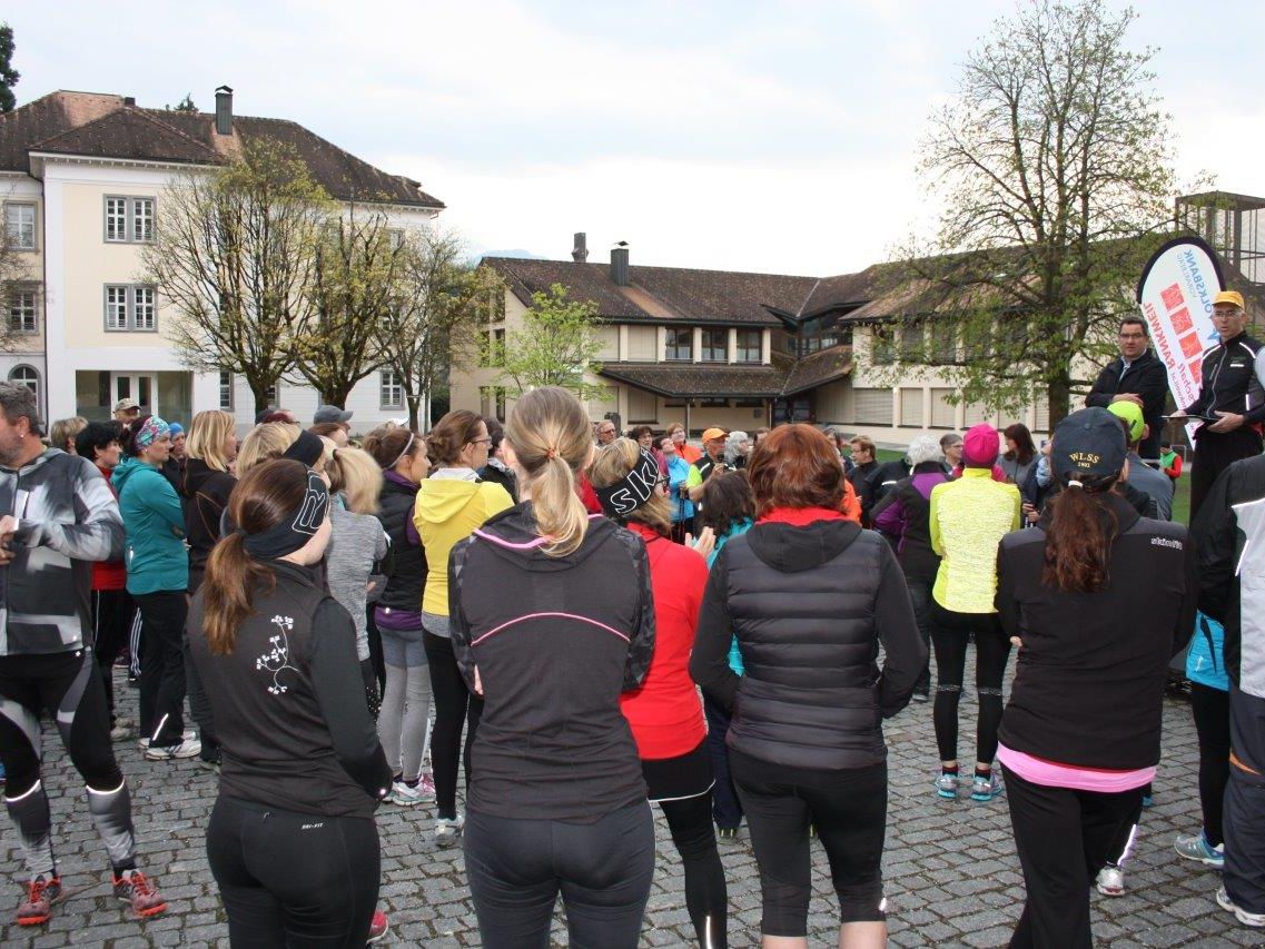 Rankweiler Bewegungstreff startete mit vielen Läufern Rankweiler Bewegungstreff startete mit vielen Läufern