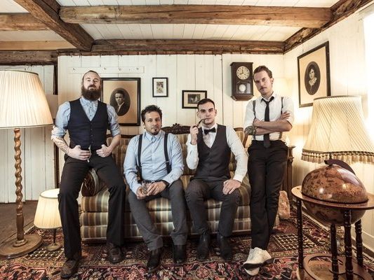 Die Vorarlberger Band KIN. Die Vorarlberger Band KIN.