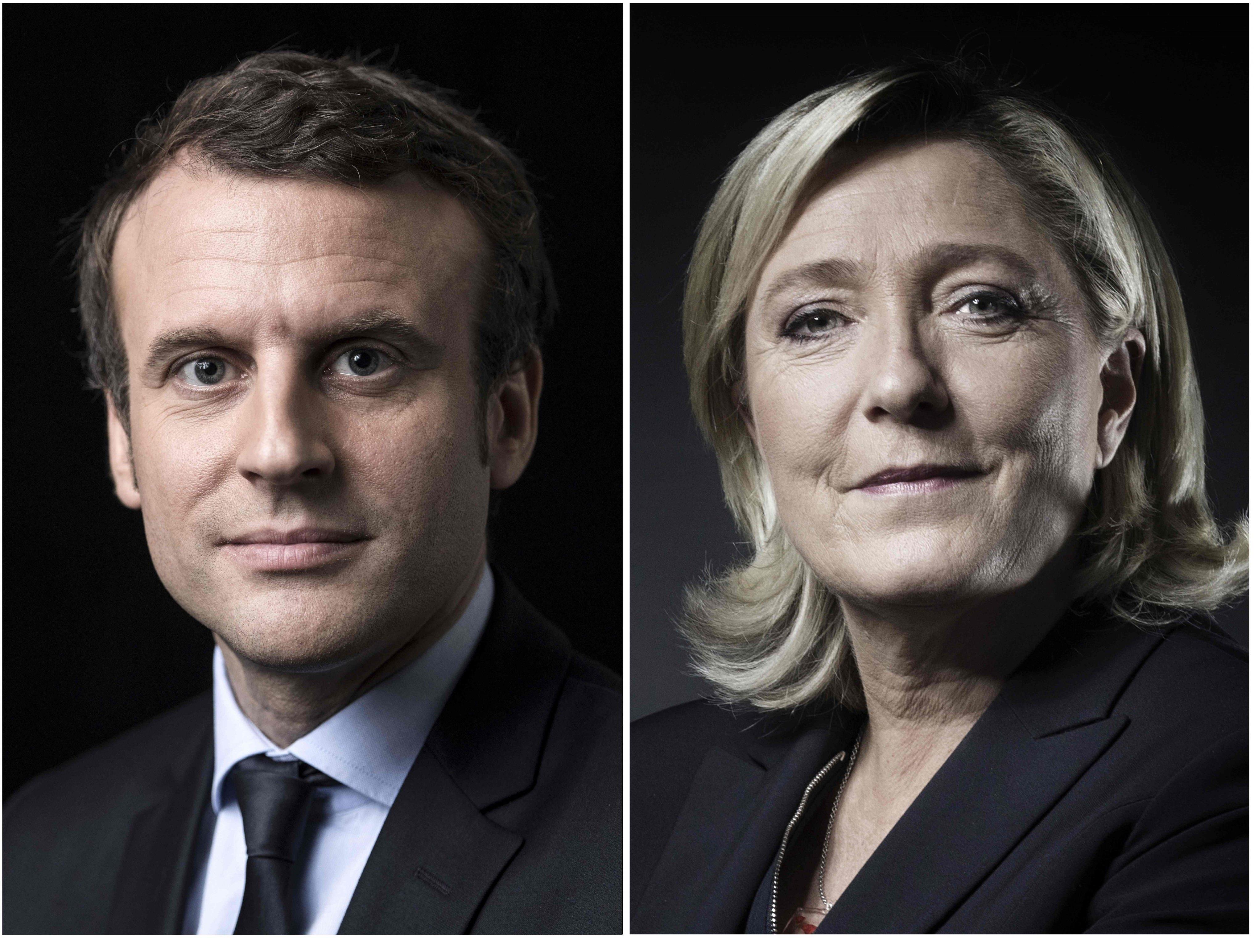 Wie erwartet kommt es zu einer Stichwahl zwischen Macron und Le Pen.