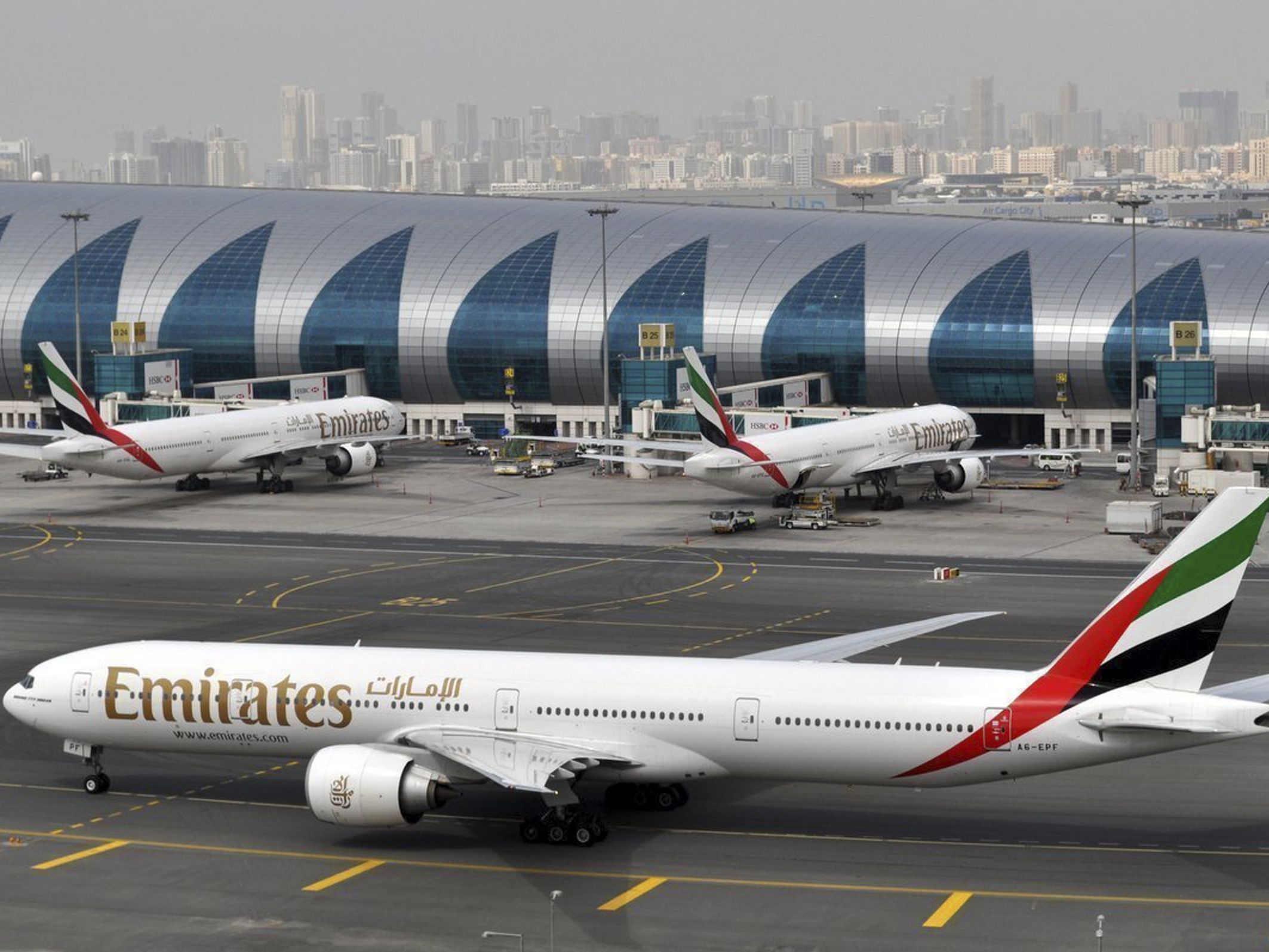 Emirates wurde als beste Airline ausgezeichnet. Emirates wurde als beste Airline ausgezeichnet.