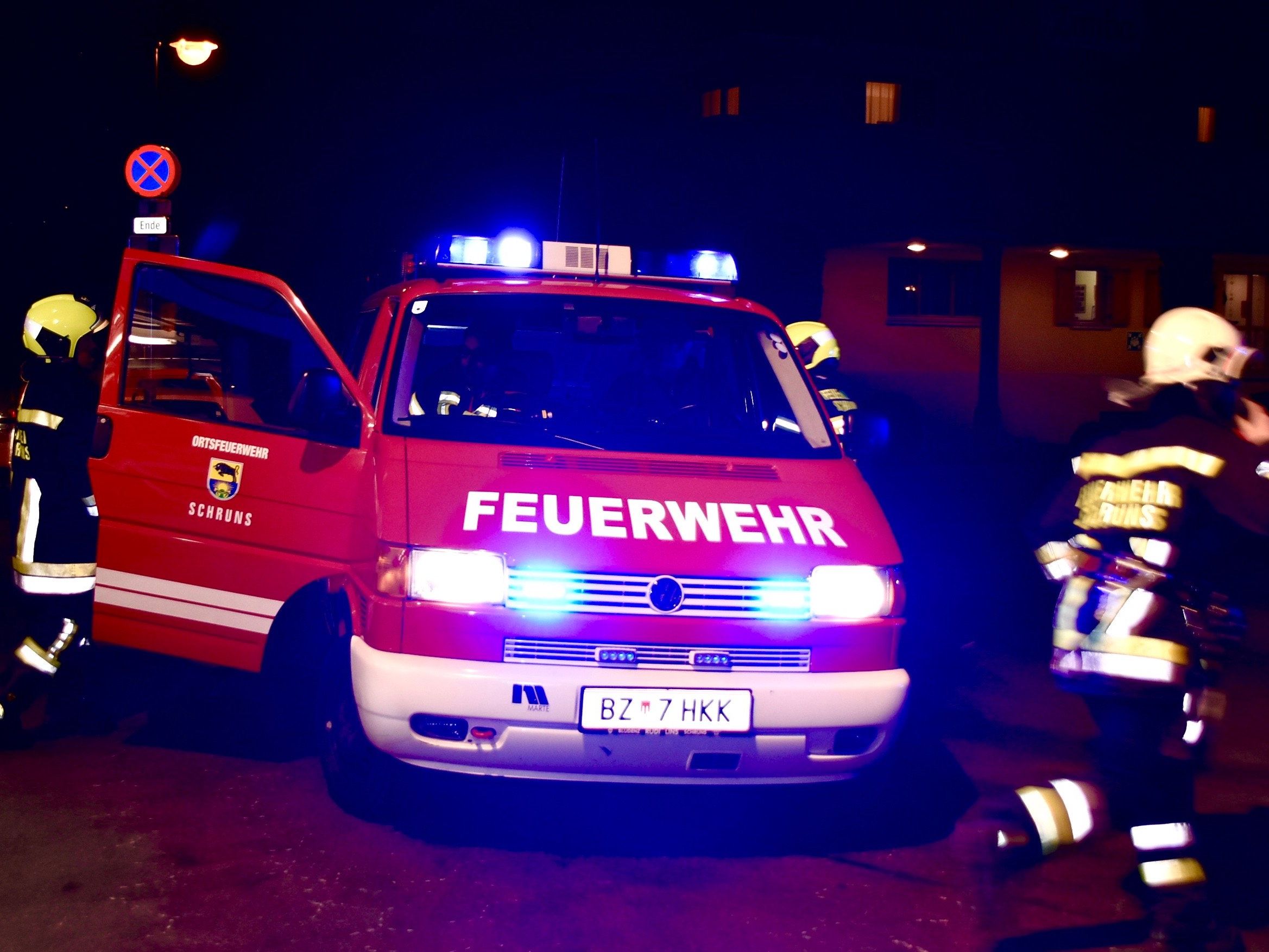 Ortsfeuerwehr Schruns im Einsatz Ortsfeuerwehr Schruns im Einsatz