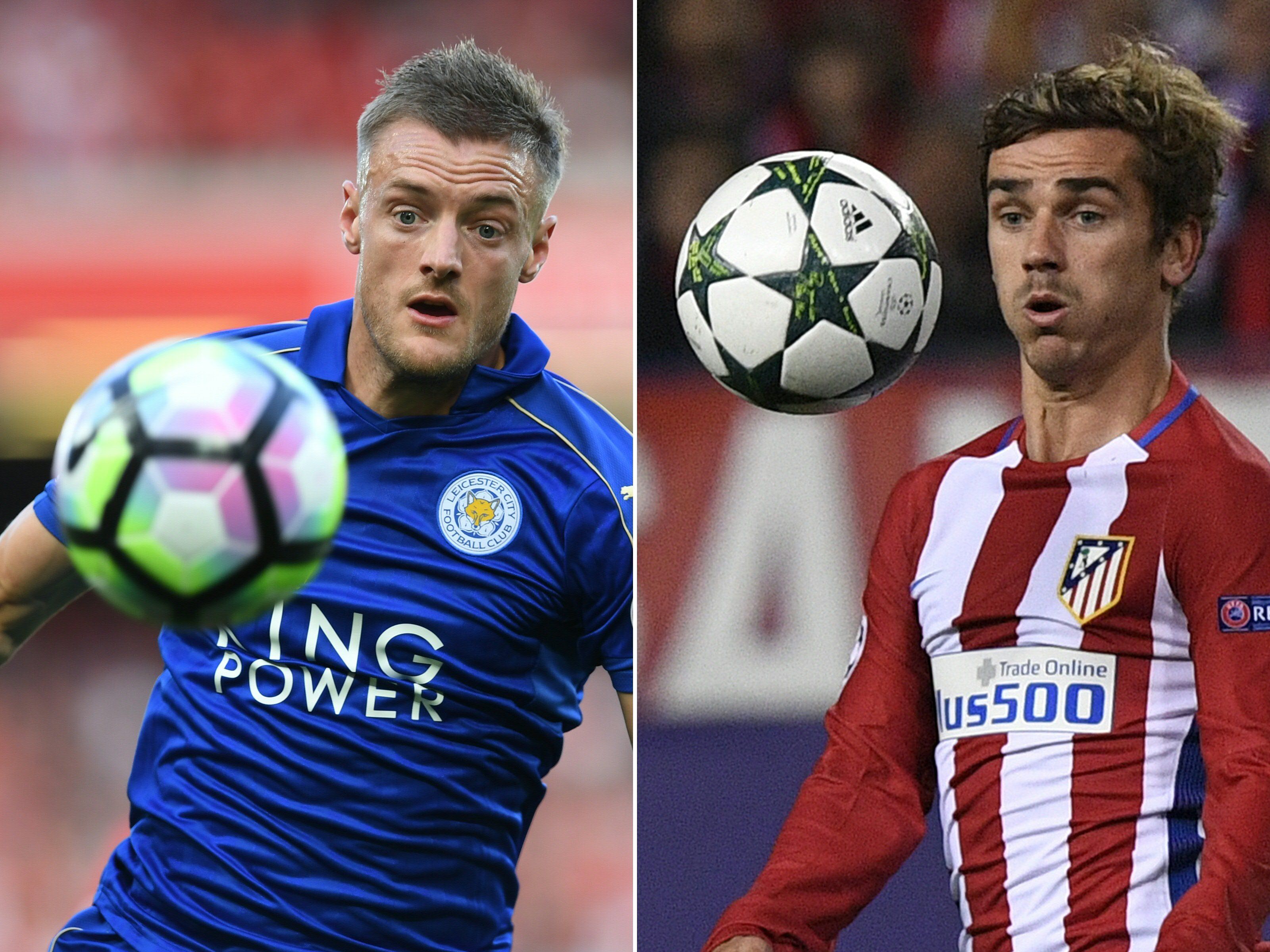 Atlético Madrid empfängt den amtierenden englischen Meister Leicester City im Viertelfinal-Hinspiel der Champions League.