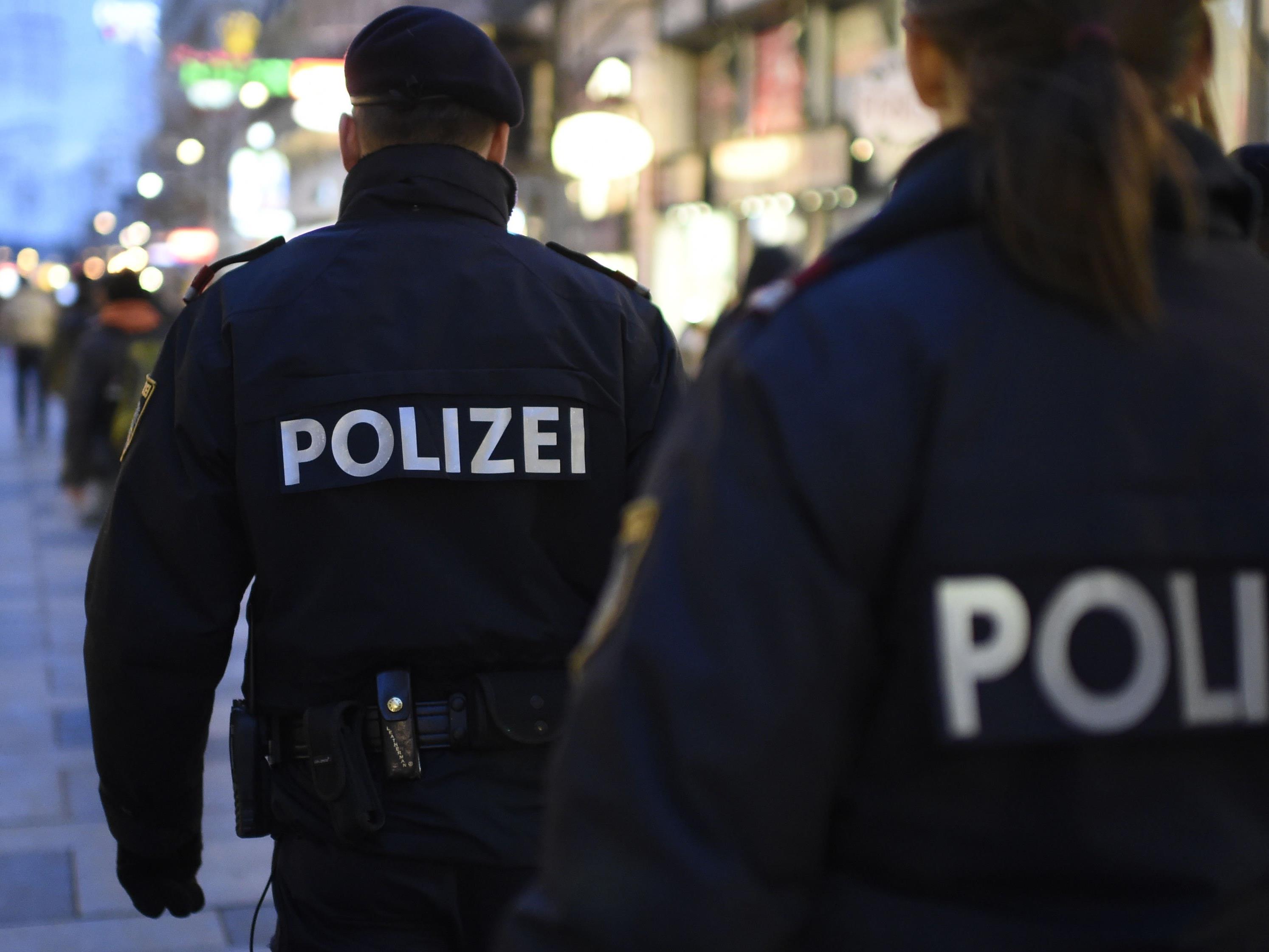 Eine versuchte Messer-Attacke rief die Wiener Polizei auf den Plan