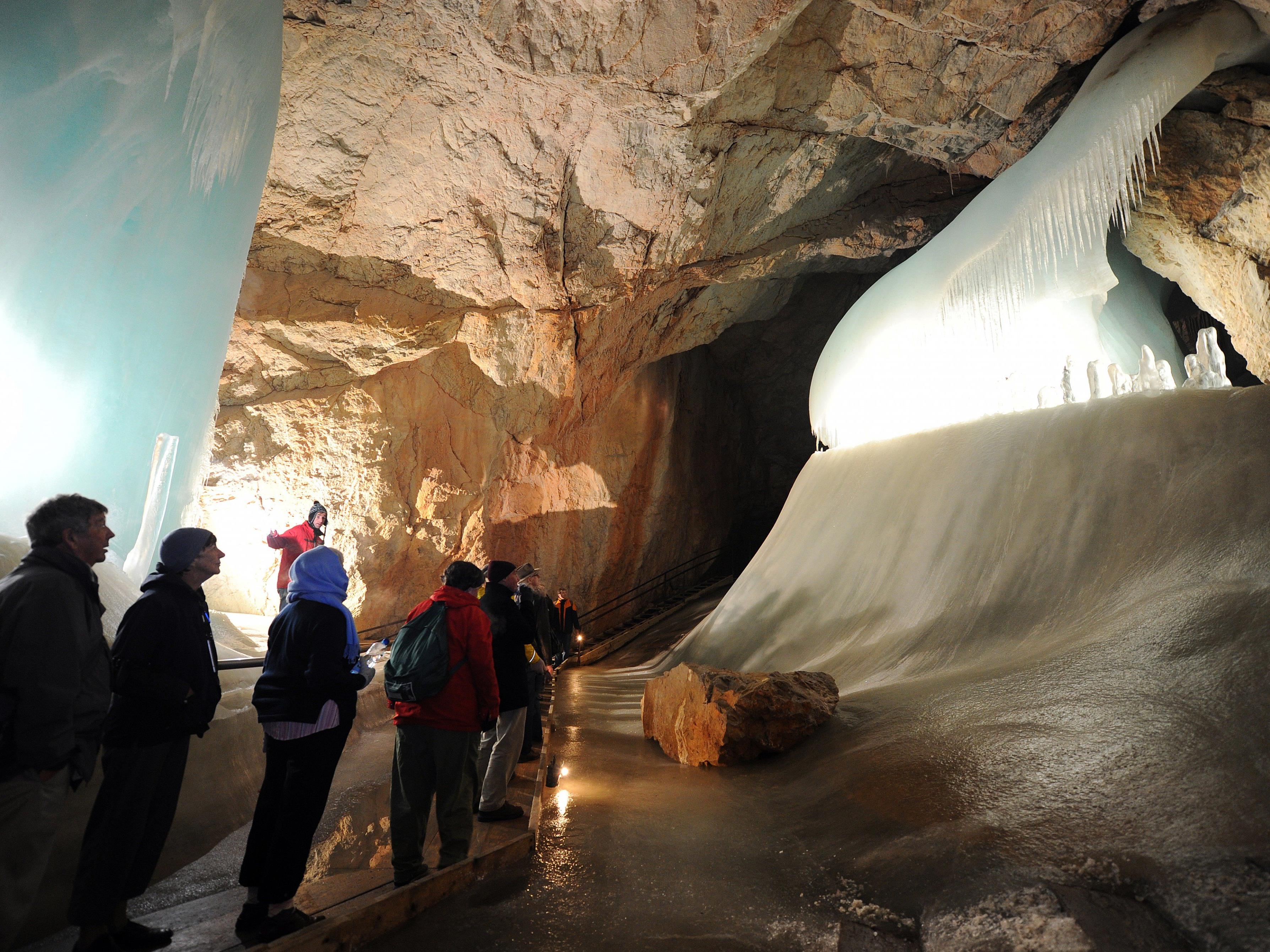 Die größte Eishöhle Österreichs
