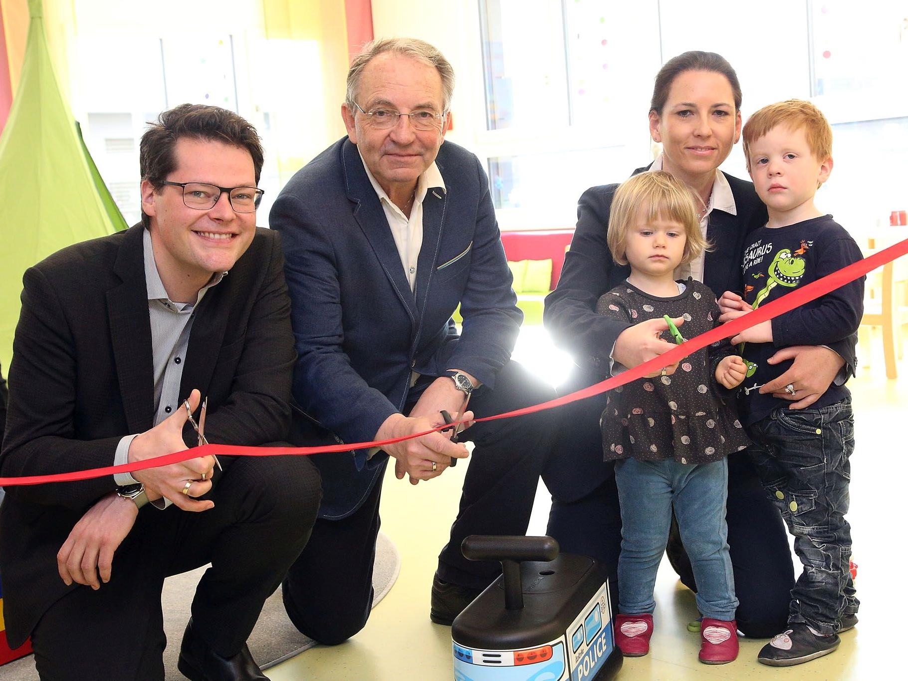 In der Goldeggasse wurde ein neuer Kindergarten eröffnet.