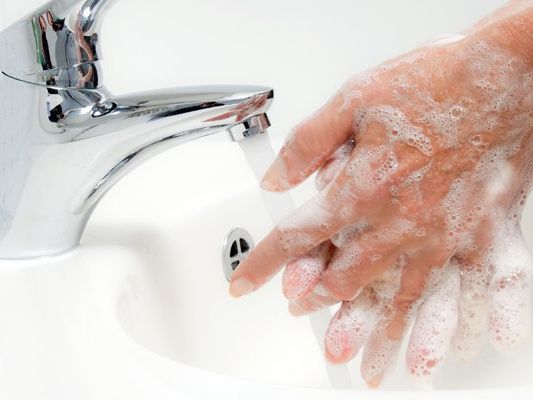 In der Creme-Seife wurde eine erhöhte Keim-Anzahl nachgewiesen. In der Creme-Seife wurde eine erhöhte Keim-Anzahl nachgewiesen.