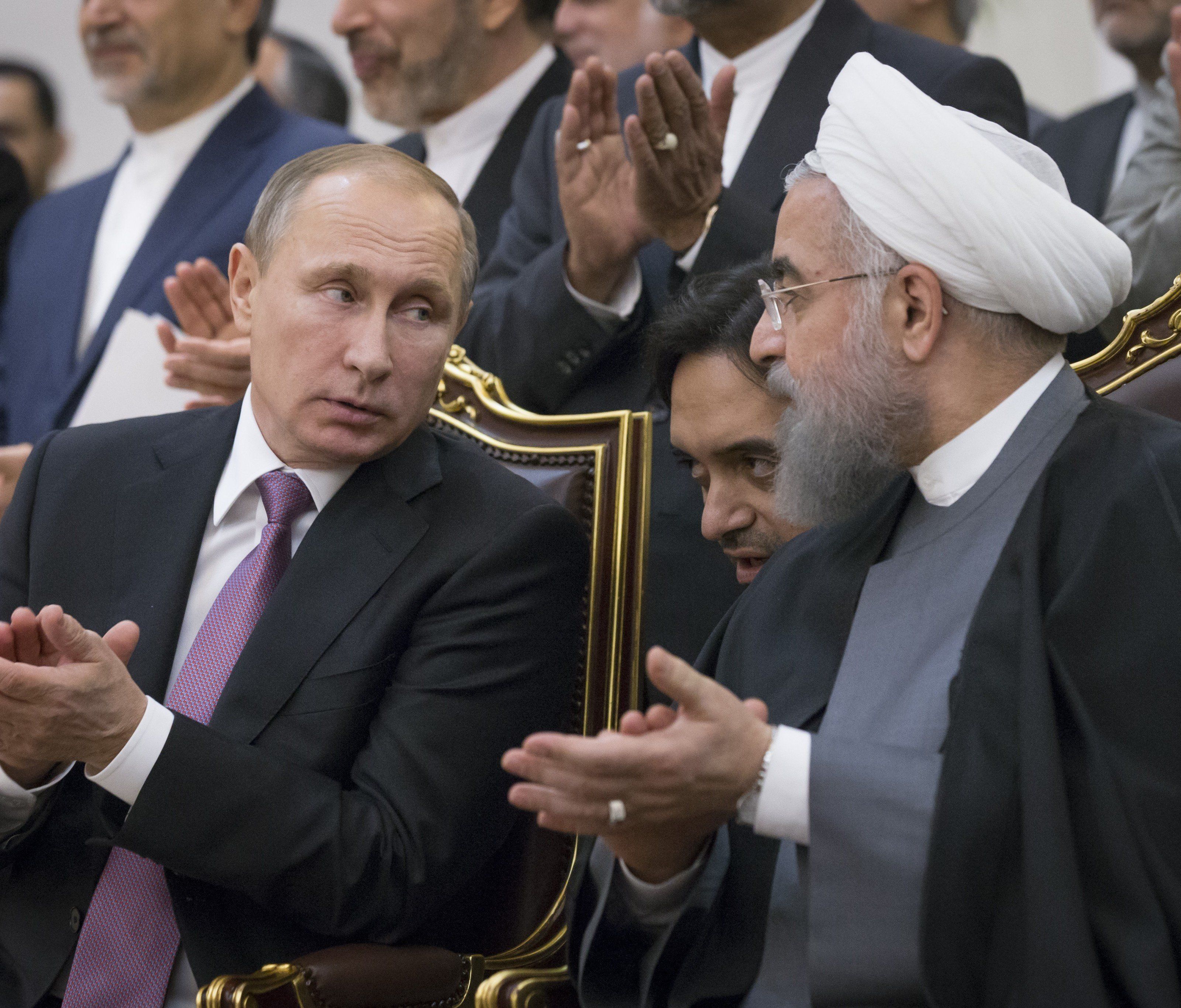 Es droht eine gefährliche Konfrontation mit Russland, Iran. Es droht eine gefährliche Konfrontation mit Russland, Iran.