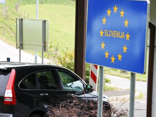 Bei der Einreise an den Grenzen zu Slowenien wird ab Freitag streng kontrolliert.