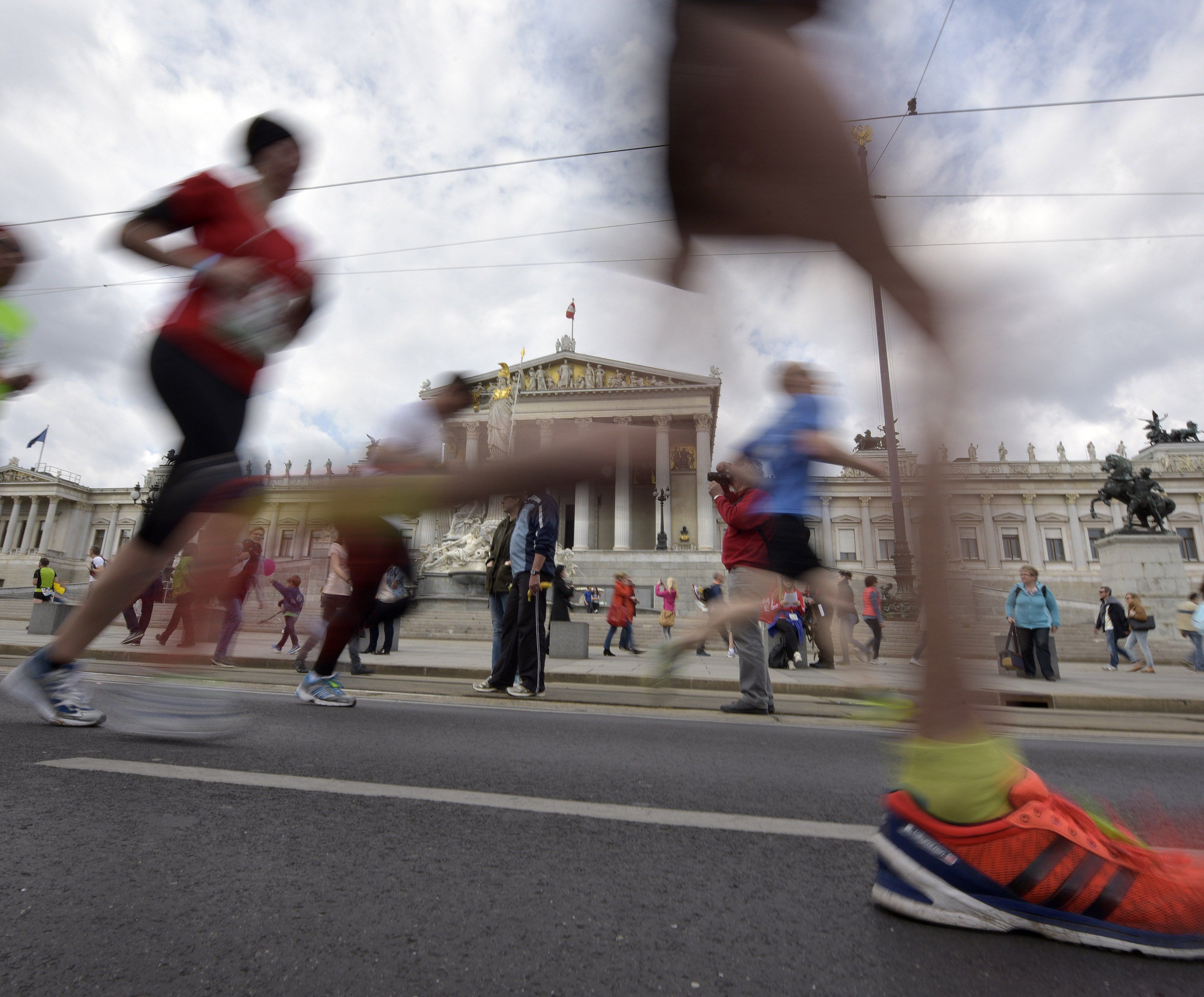 Beim Vienna City Marathon 2017 werden mehr Polizisten im Einsatz sein.