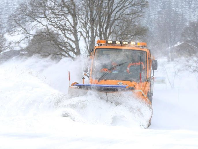 In einigen Teilen Österreichs blieb ordentlich Schnee liegen. In einigen Teilen Österreichs blieb ordentlich Schnee liegen.