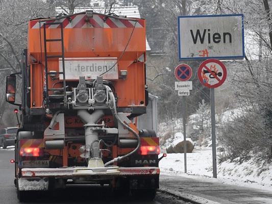 Auch in Wien muss man ab Mittwoch mit Schneefall rechnen.