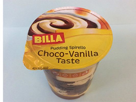 Auch Billa-Puddingprodukte sind vom Rückruf betroffen.