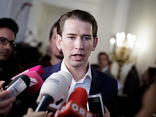 Alle Augen sind auf Sebastian Kurz gerichtet Alle Augen sind auf Sebastian Kurz gerichtet