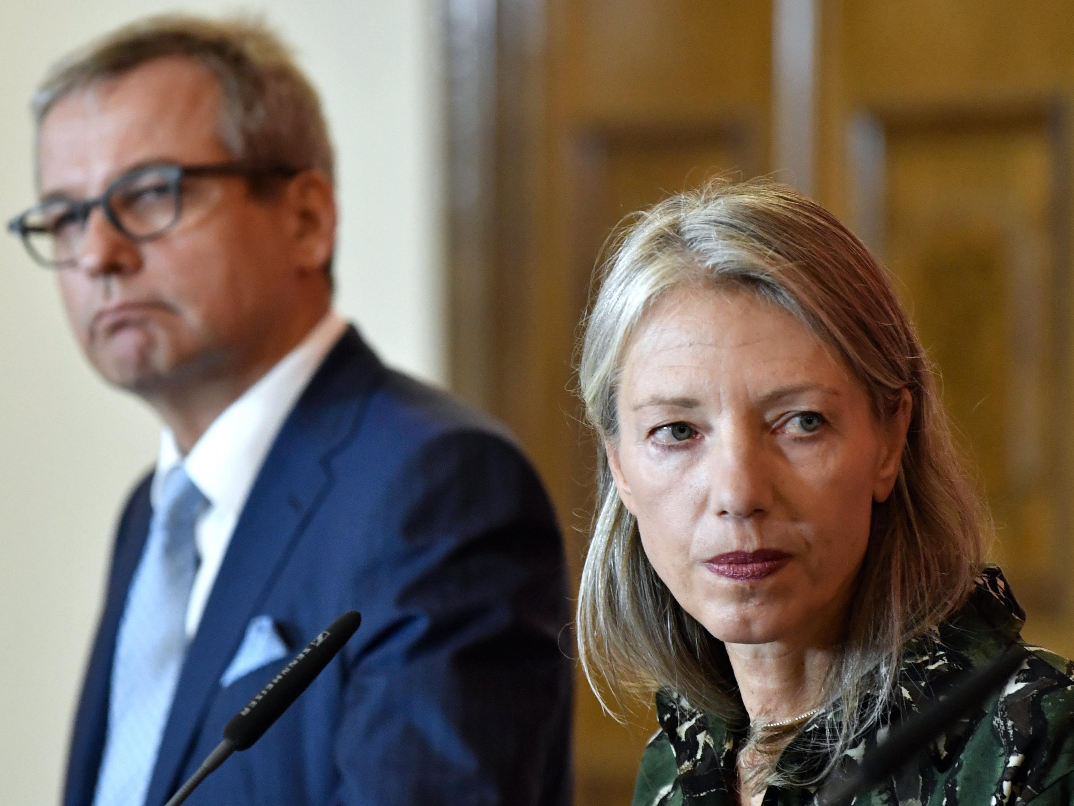 Wolfgang Bergmann und Stella Rollig, die neuen Chefs des Wiener Belvedere.