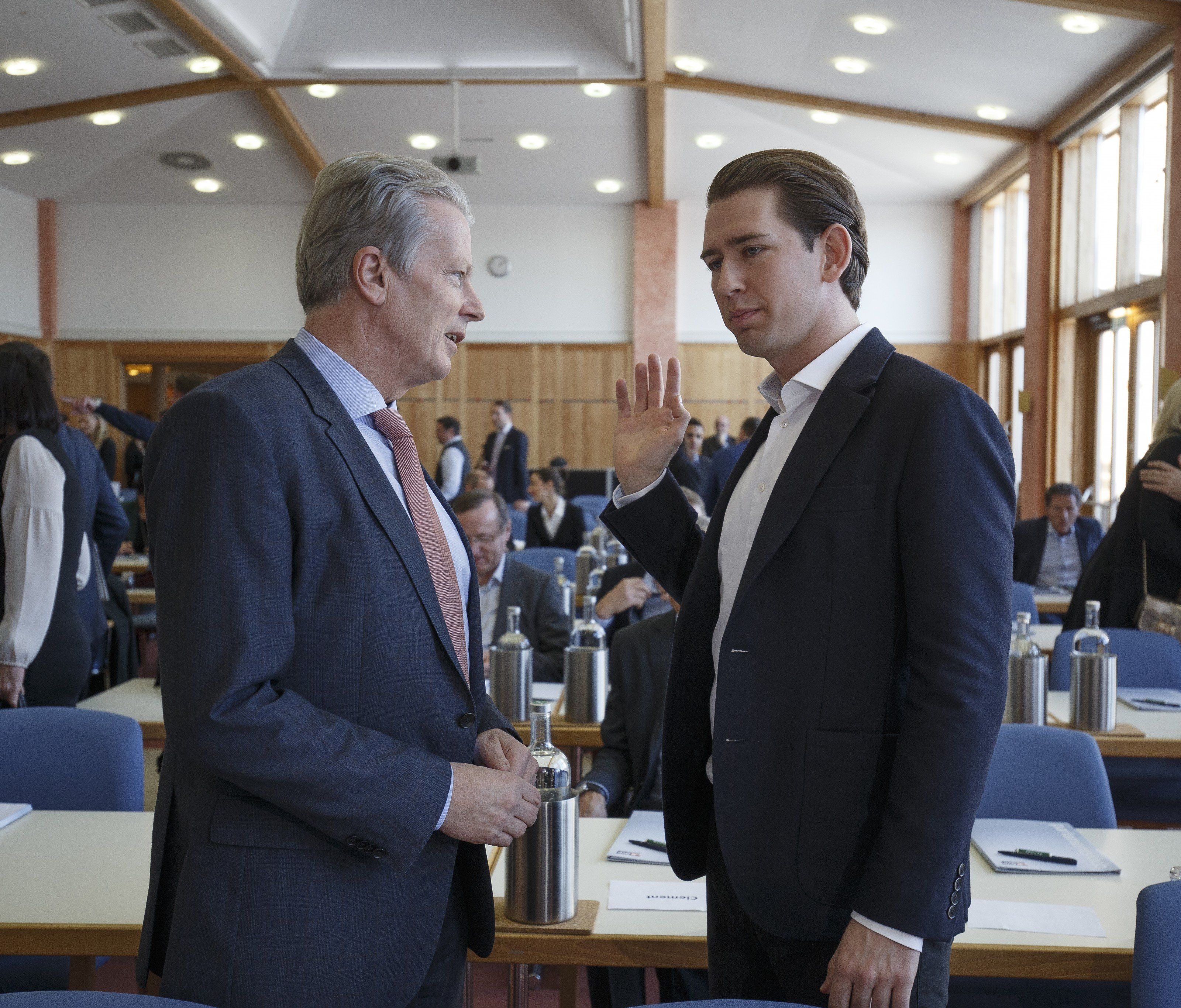 Sebastian Kurz wird als möglicher Nachfolger Reinhold Mitterlehners gehandelt