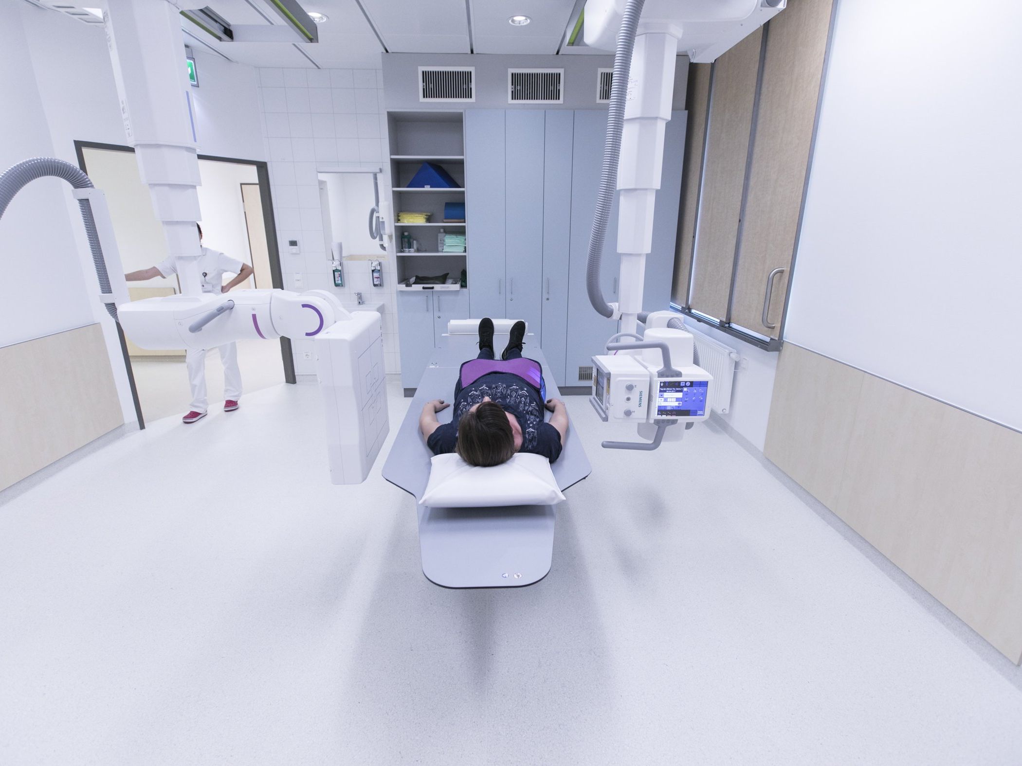 Der "Multitom Rax" ist das Highlight der neuen Radiologie. Der "Multitom Rax" ist das Highlight der neuen Radiologie.