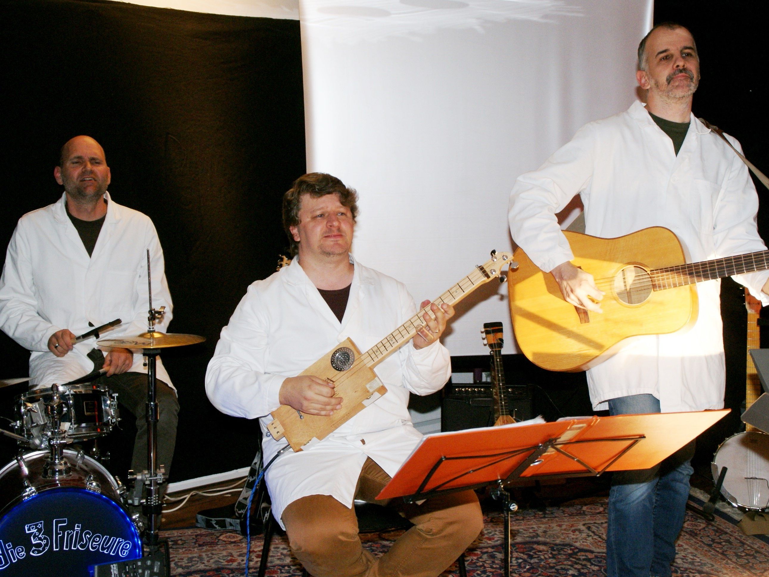 Drei Friseure rocken das W*ORT Drei Friseure rocken das W*ORT