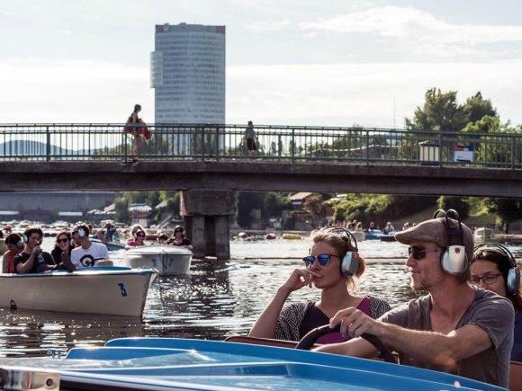 Auch ein Silent Bootskonzert gibt es im Rahmen des "Wir sind Wien"-Festivals.