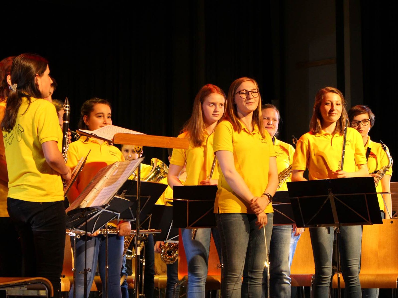 Begeisternder Auftritt der Jungmusik des Musikvereins Frastanz Begeisternder Auftritt der Jungmusik des Musikvereins Frastanz