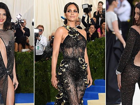 Fast traditionell kommen die Stars mit wenig Stoff zur jährlichen Met-Gala. Fast traditionell kommen die Stars mit wenig Stoff zur jährlichen Met-Gala.