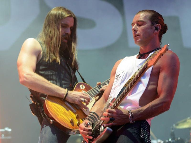 Bush gastieren im Herbst live in Wien. Bush gastieren im Herbst live in Wien.