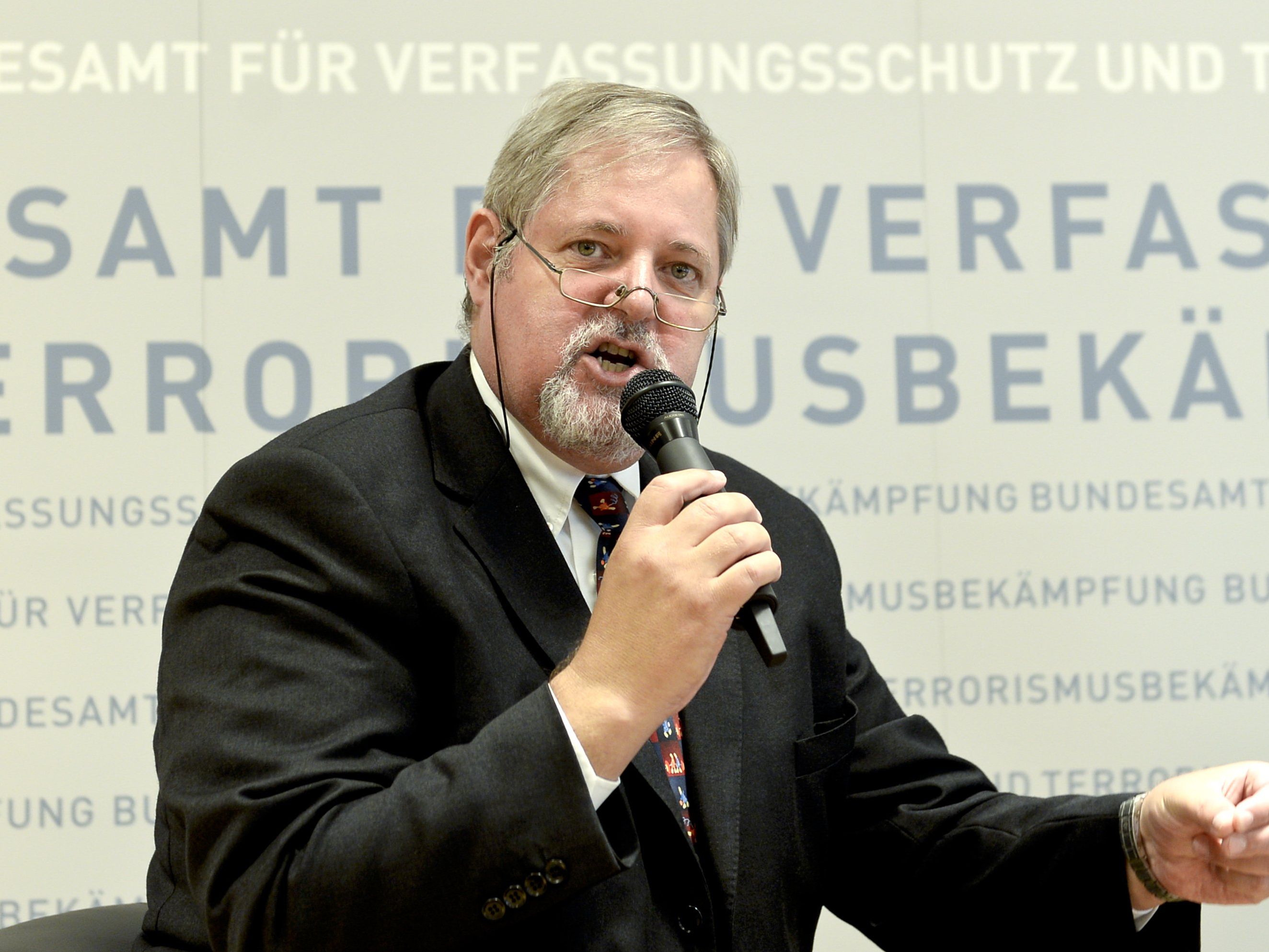 Peter Gridling, Chef des Bundesamts für Verfassungsschutz und Terrorismusbekämpfung (BVT), sprach über drohenden Terror Peter Gridling, Chef des Bundesamts für Verfassungsschutz und Terrorismusbekämpfung (BVT), sprach über drohenden Terror