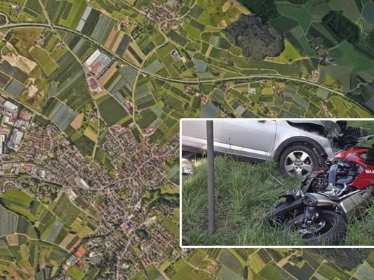 Ein 51-jähriger Lauteracher ist am Freitag Nachmittag auf der B 31 bei Kressbronn mit seinem Motorrad tödlich verunglückt.