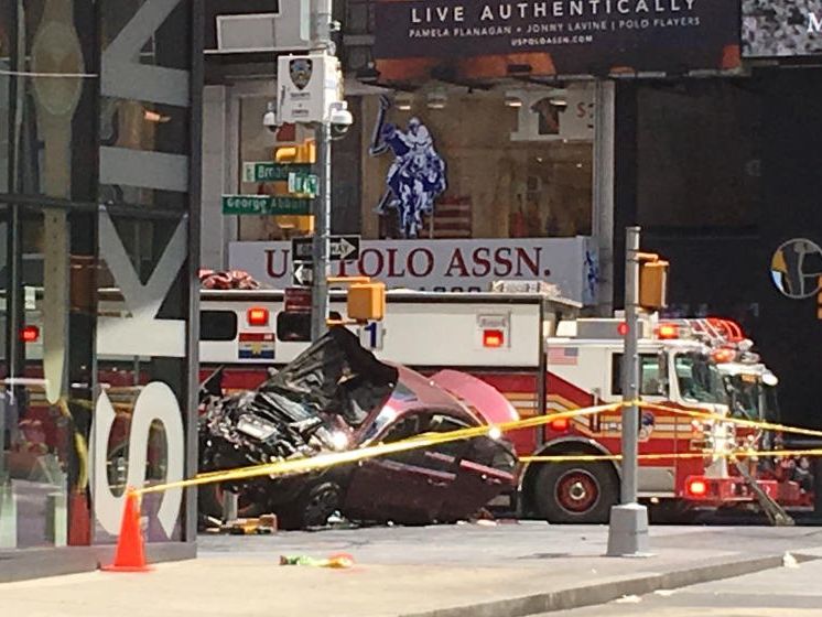 Vorfall am Times Square - Hintergründe unklar Vorfall am Times Square - Hintergründe unklar